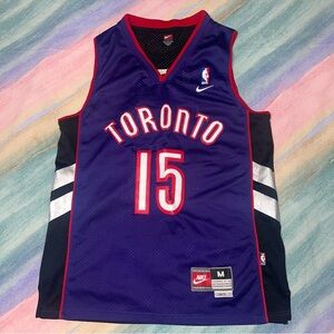 Toronto Raptors Basketball Jersey Nike  #15 Carter NBA Basketball Team size M